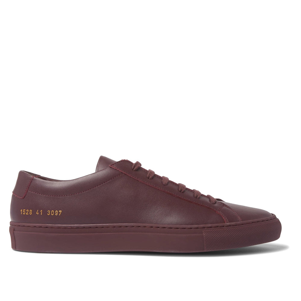 Common Projects Original Achilles Low Bordeaux Leather 1528-3097 — image 7