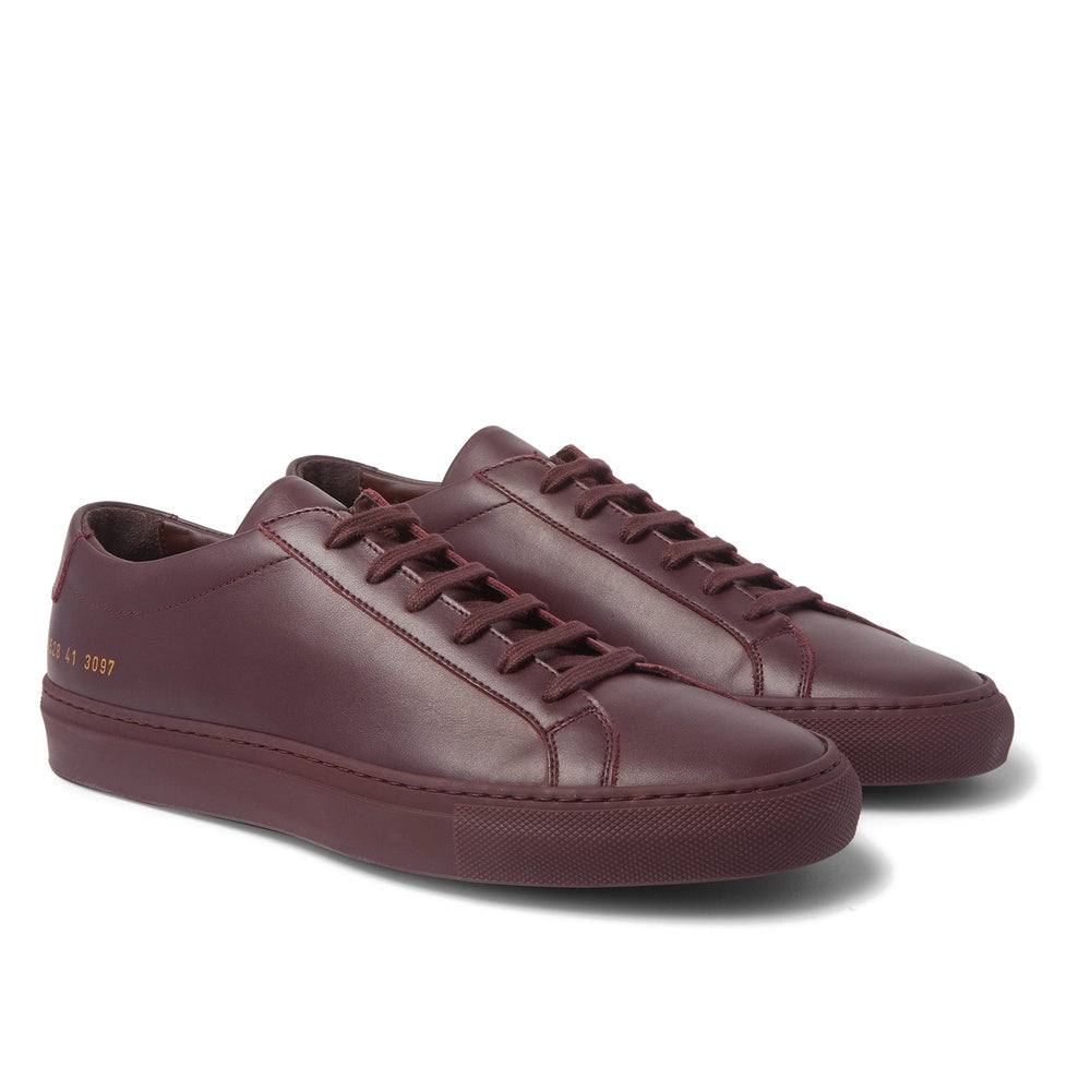 Common Projects Original Achilles Low Bordeaux Leather 1528-3097 — image 8