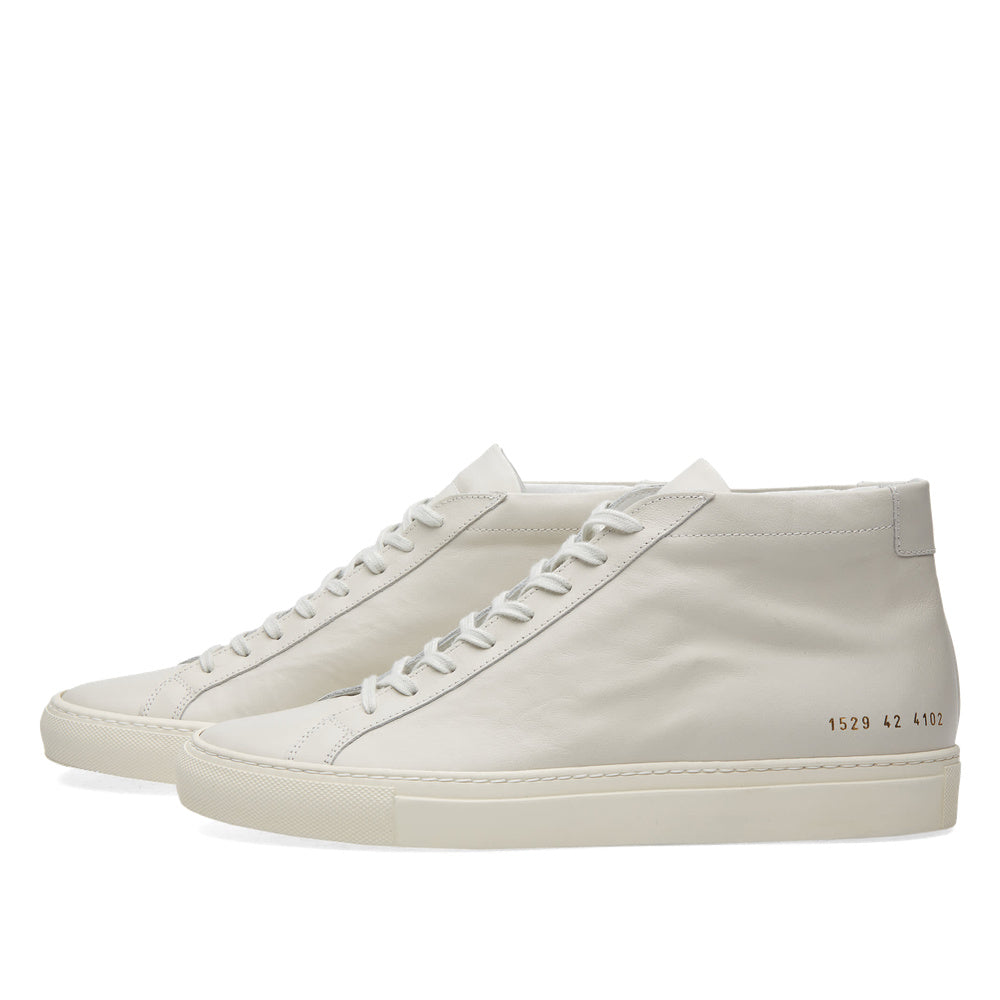 Common Projects Original Achilles Mid Beige Leather 1529-4102 — image 4