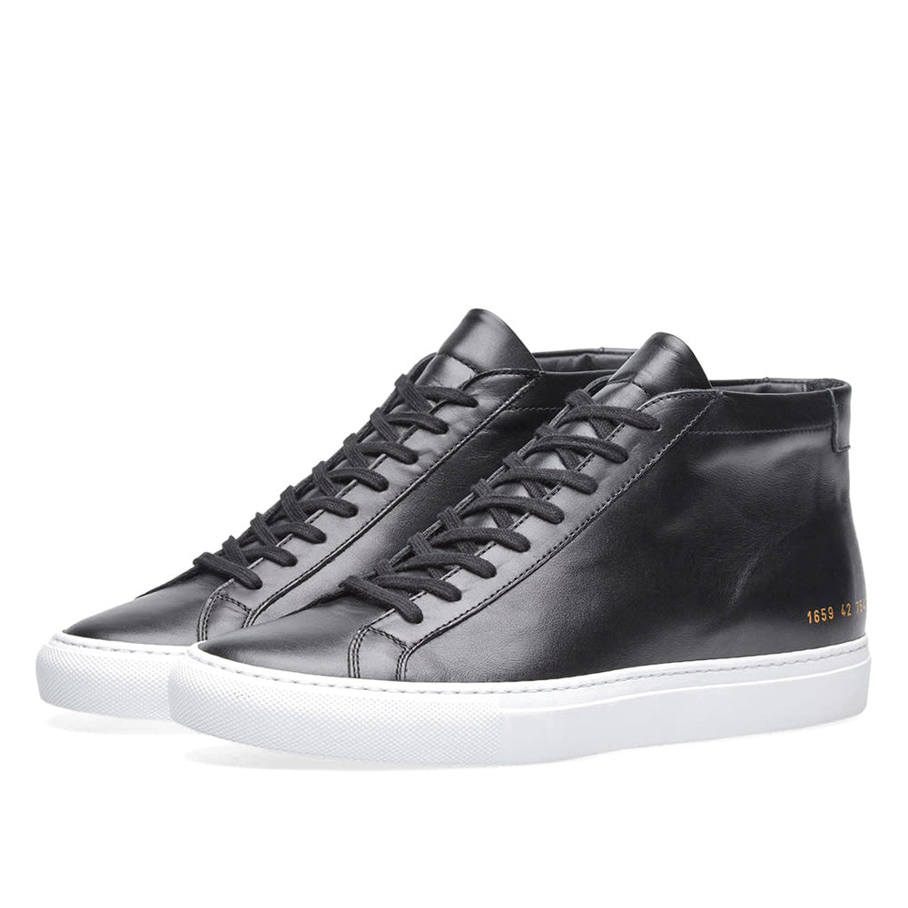 Common Projects Original Achilles Mid Black & White 1659-7547 — image 1