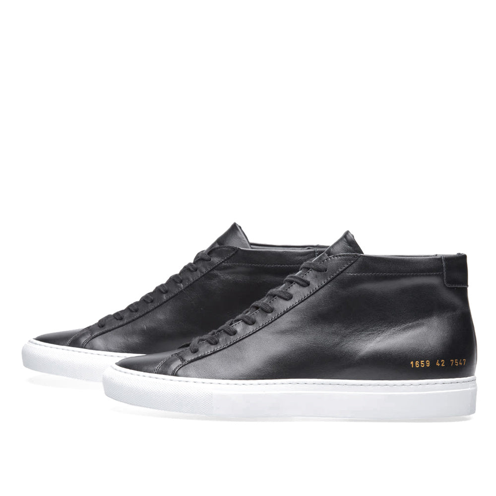Common Projects Original Achilles Mid Black & White 1659-7547 — image 2