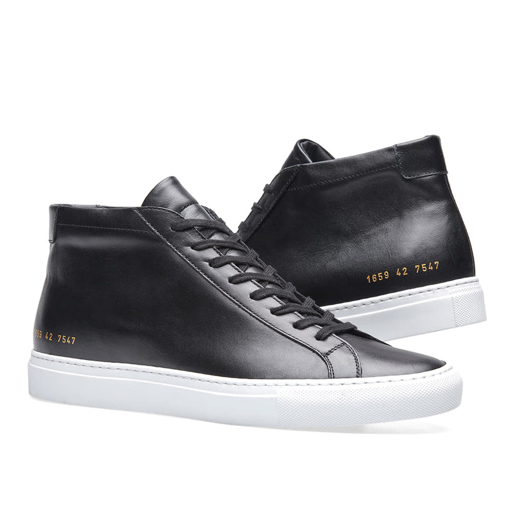 Common Projects Original Achilles Mid Black & White 1659-7547 — image 7