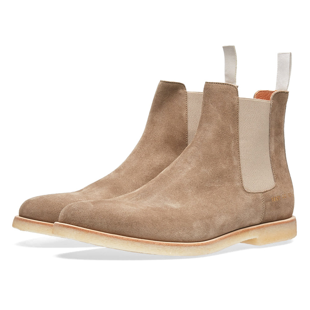 Common Projects Chelsea Boot Taupe Suede 1897-0240 — image 1