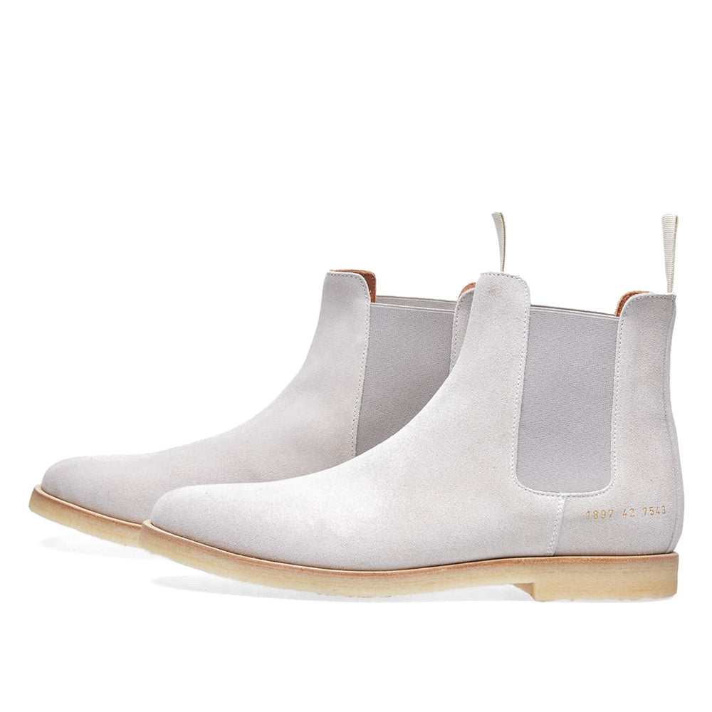 Common Projects Chelsea Boot Light Grey Suede 1897-7543 — image 2