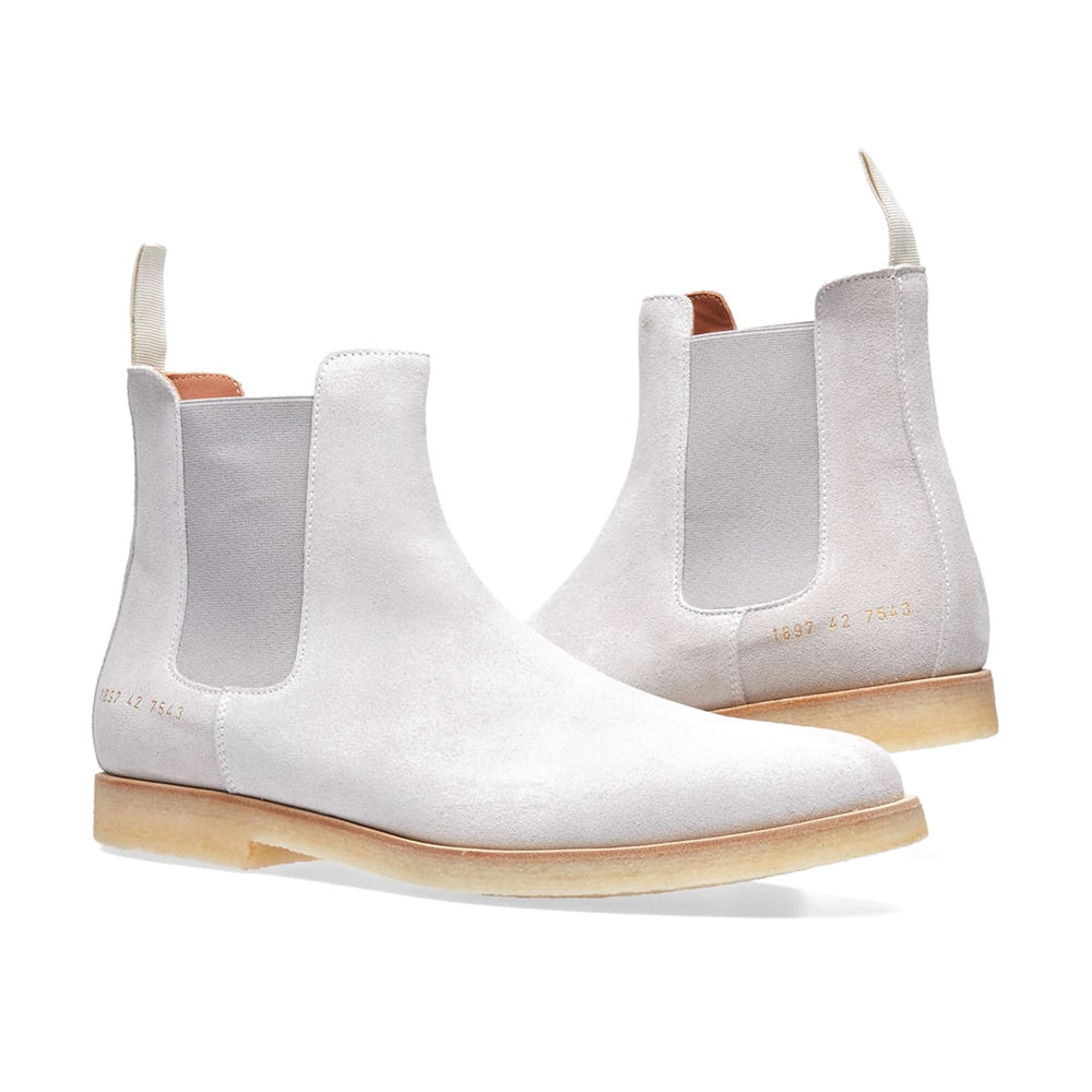 Common Projects Chelsea Boot Light Grey Suede 1897-7543 — image 7