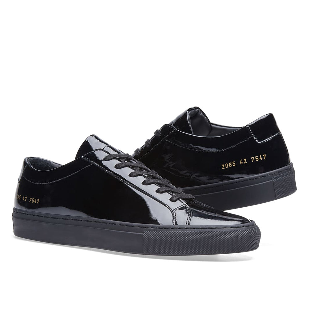 Common Projects Original Achilles Low Patent Black Patent 2065-7547 — image 4