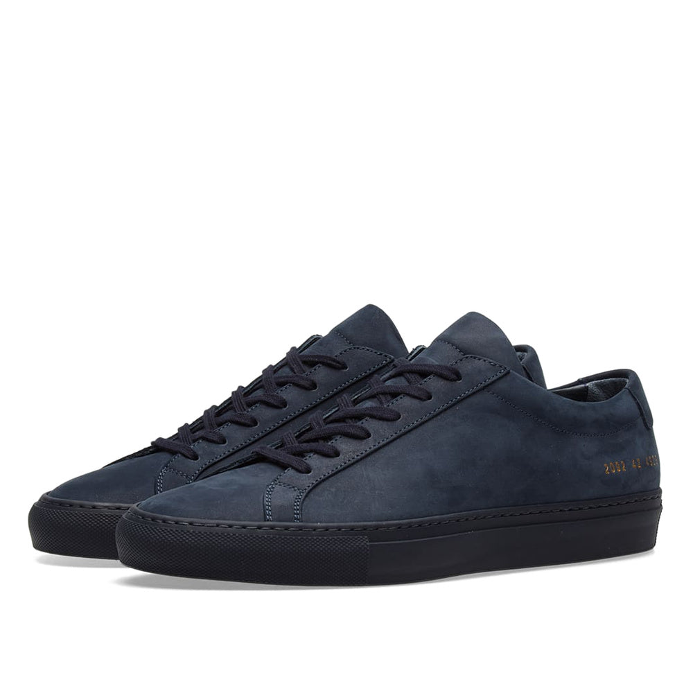 Common Projects Original Achilles Low Nubuck Navy Nubuck 2092-4928 — image 1