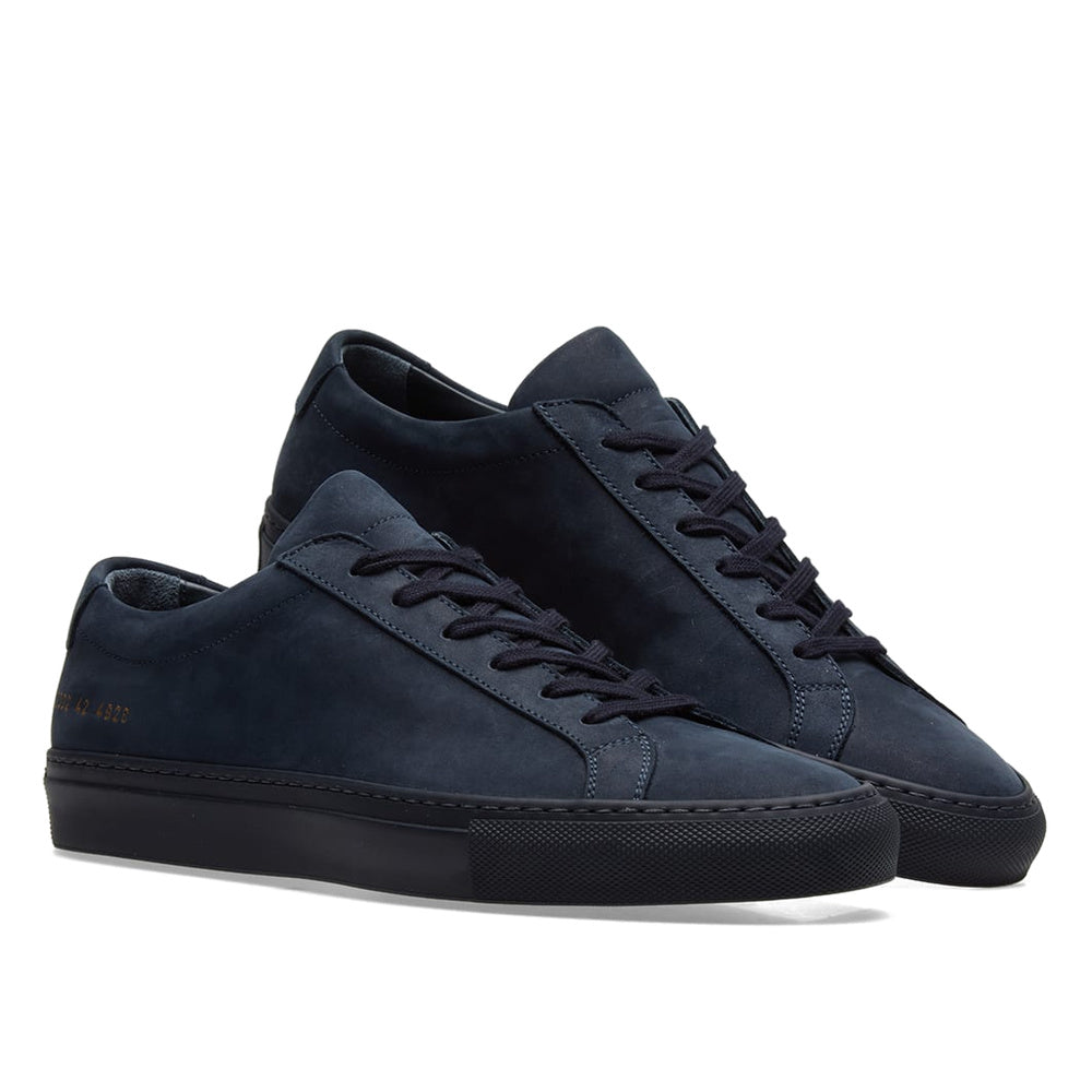 Common Projects Original Achilles Low Nubuck Navy Nubuck 2092-4928 — image 7