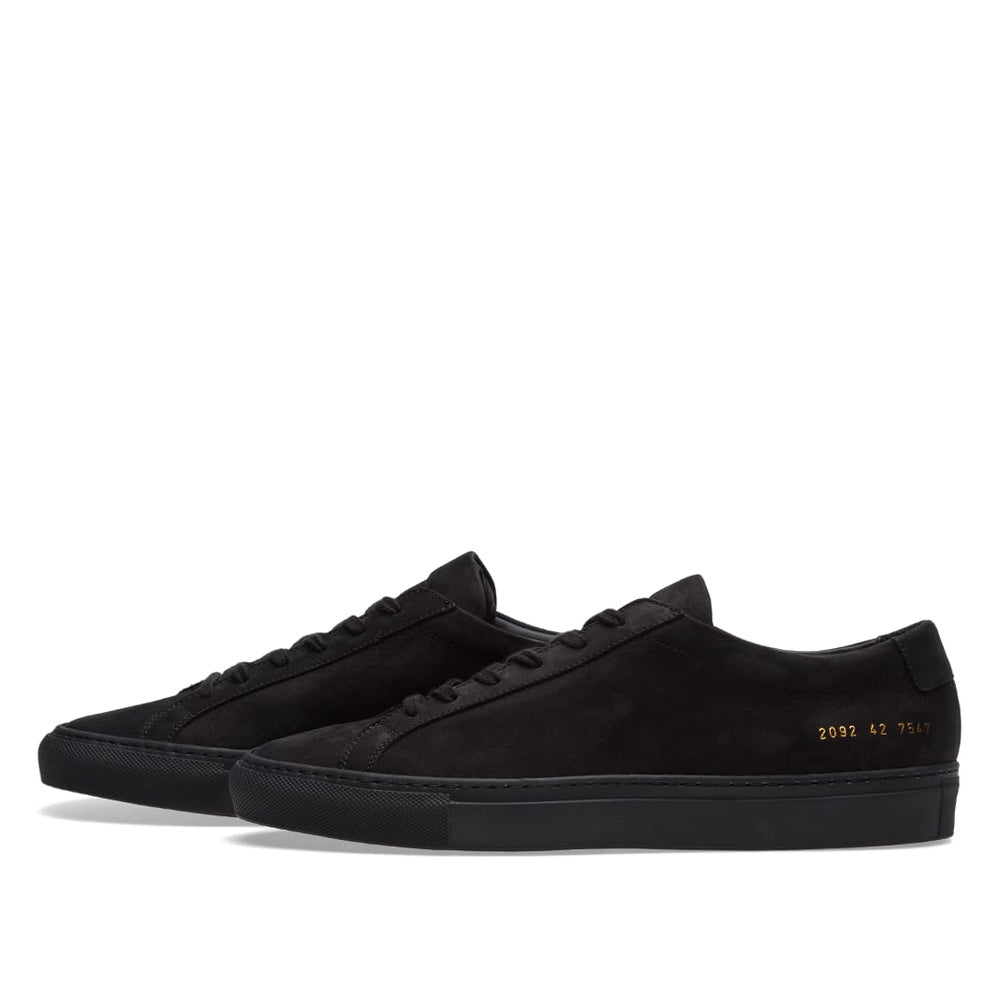 Common Projects Original Achilles Low Nubuck Black Nubuck 2092-7547 — image 2