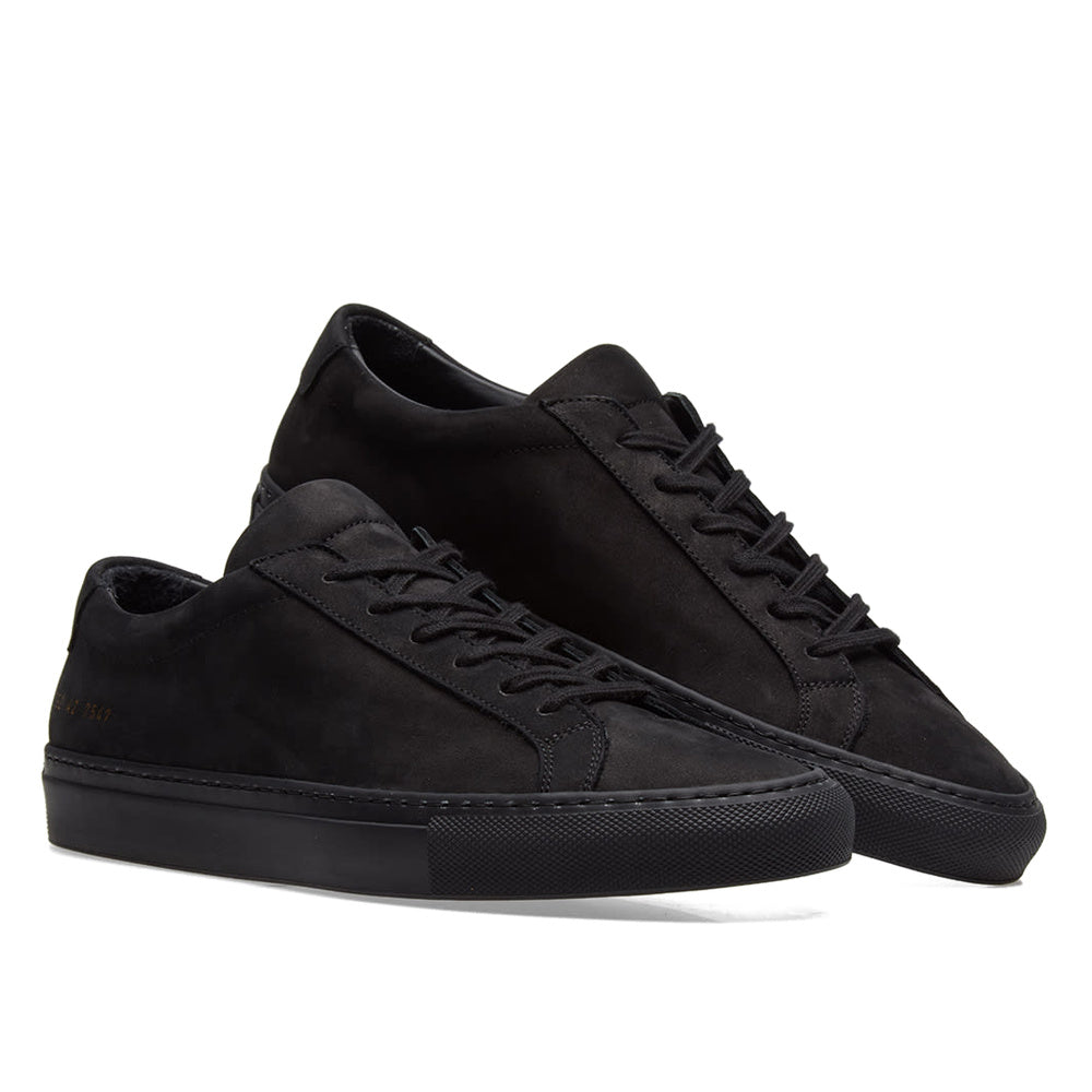 Common Projects Original Achilles Low Nubuck Black Nubuck 2092-7547 — image 7