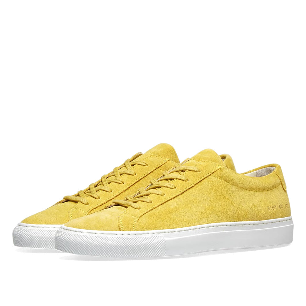Common Projects Original Achilles Low Suede Yellow Suede 2190-1074 — image 1
