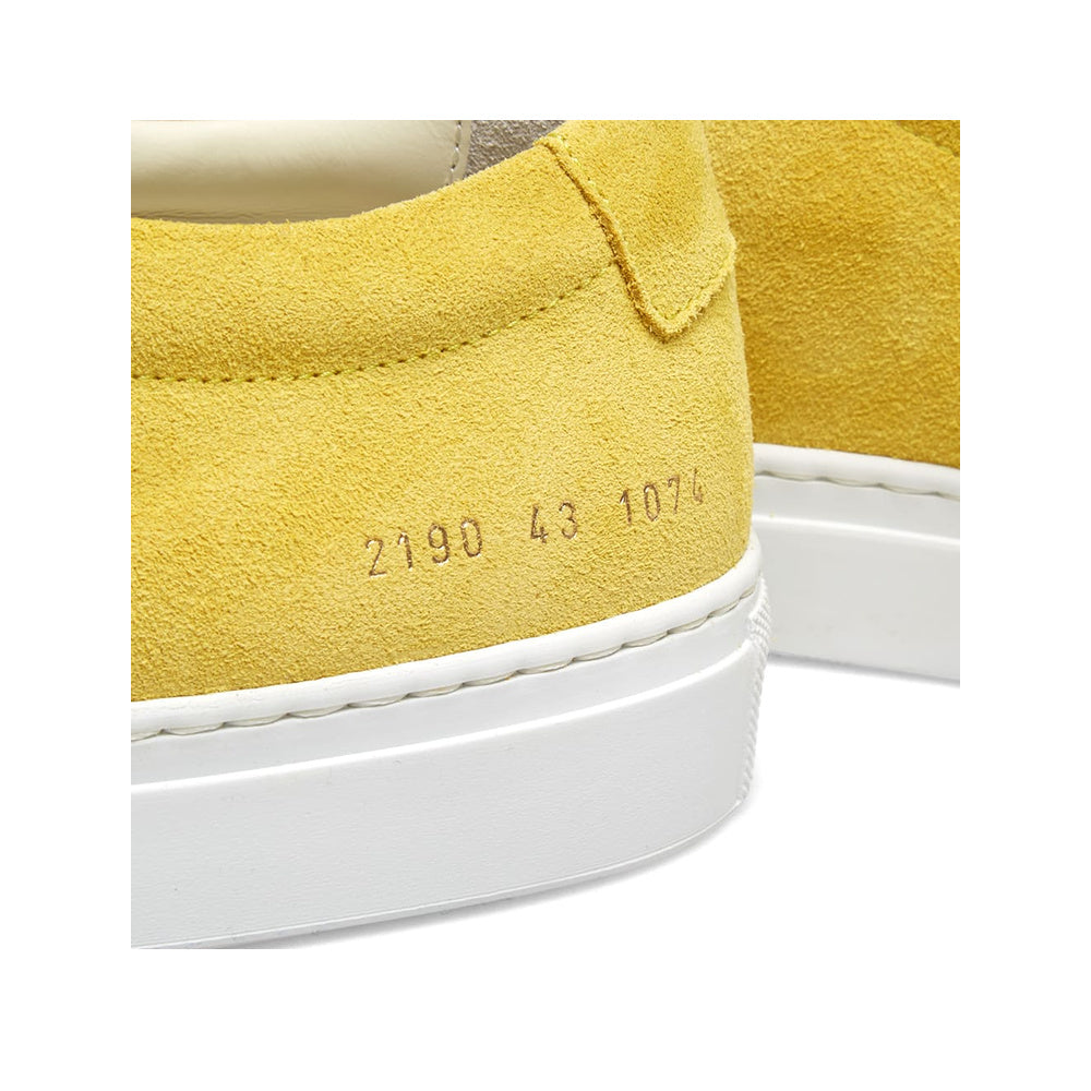 Common Projects Original Achilles Low Suede Yellow Suede 2190-1074 — image 5