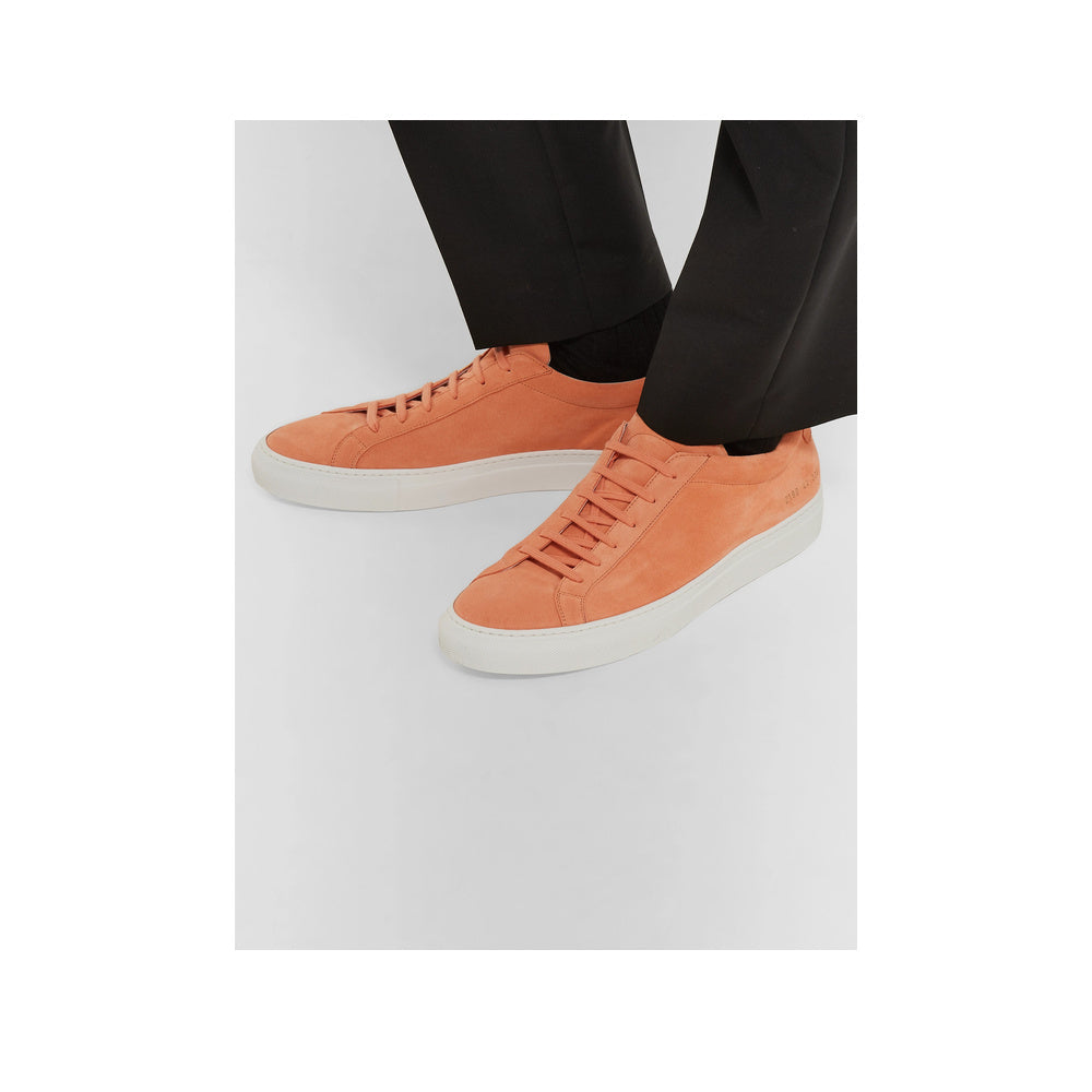 Common Projects Original Achilles Low Suede Orange Suede 2190-3080 — image 5