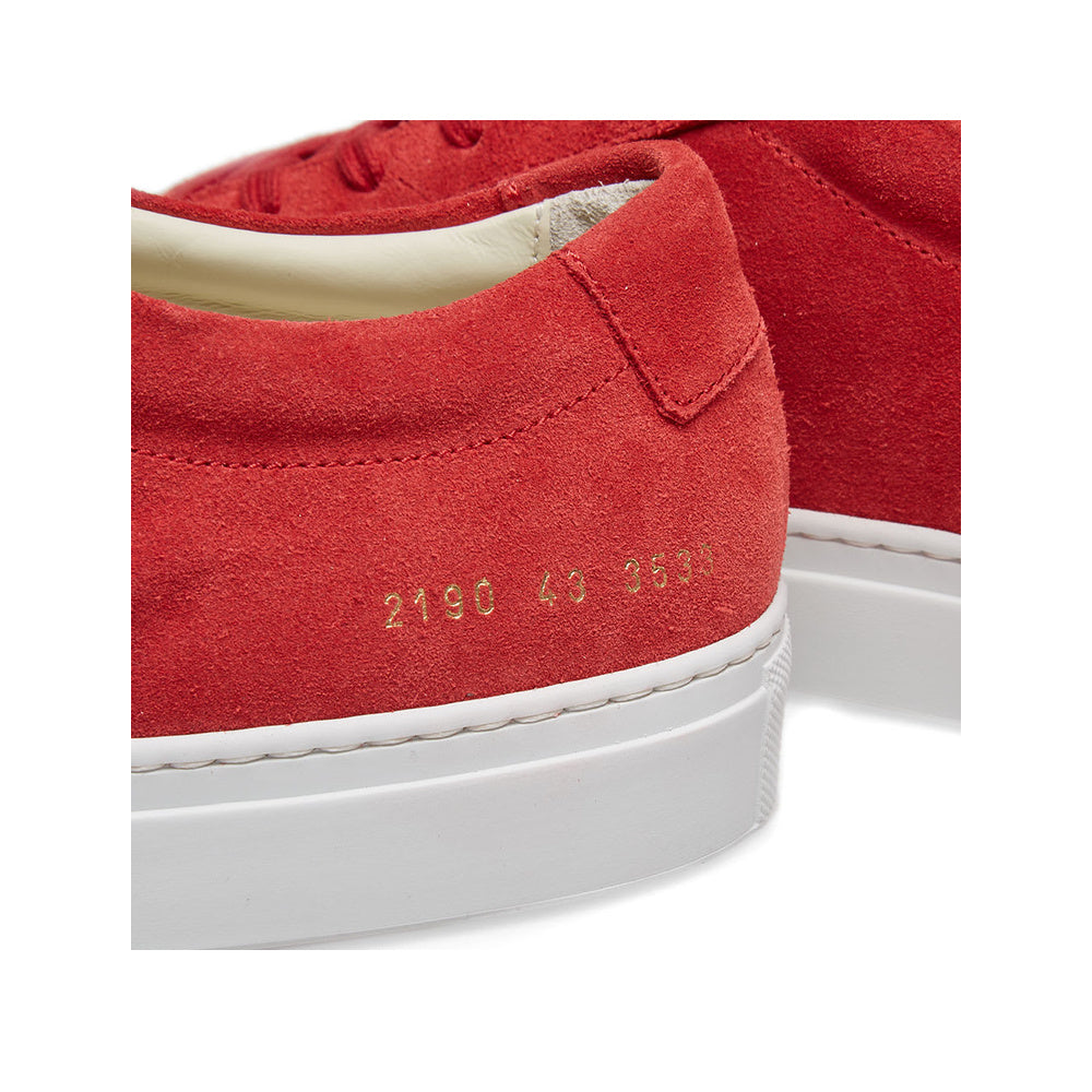 Common Projects Original Achilles Low Suede Red Suede 2190-3533 — image 5