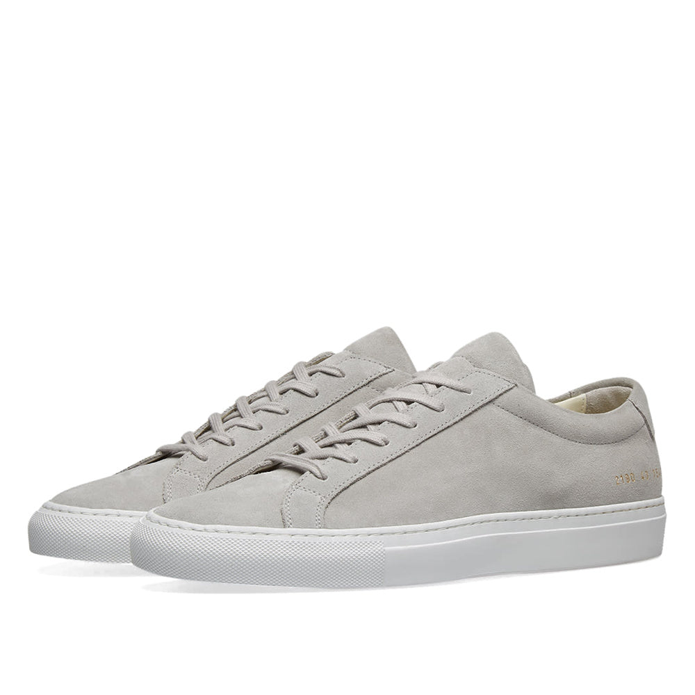 Common Projects Original Achilles Low Suede Grey Suede 2190-7543 — image 1