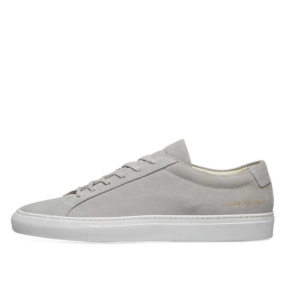 Common Projects Original Achilles Low Suede Grey Suede 2190-7543 — image 2