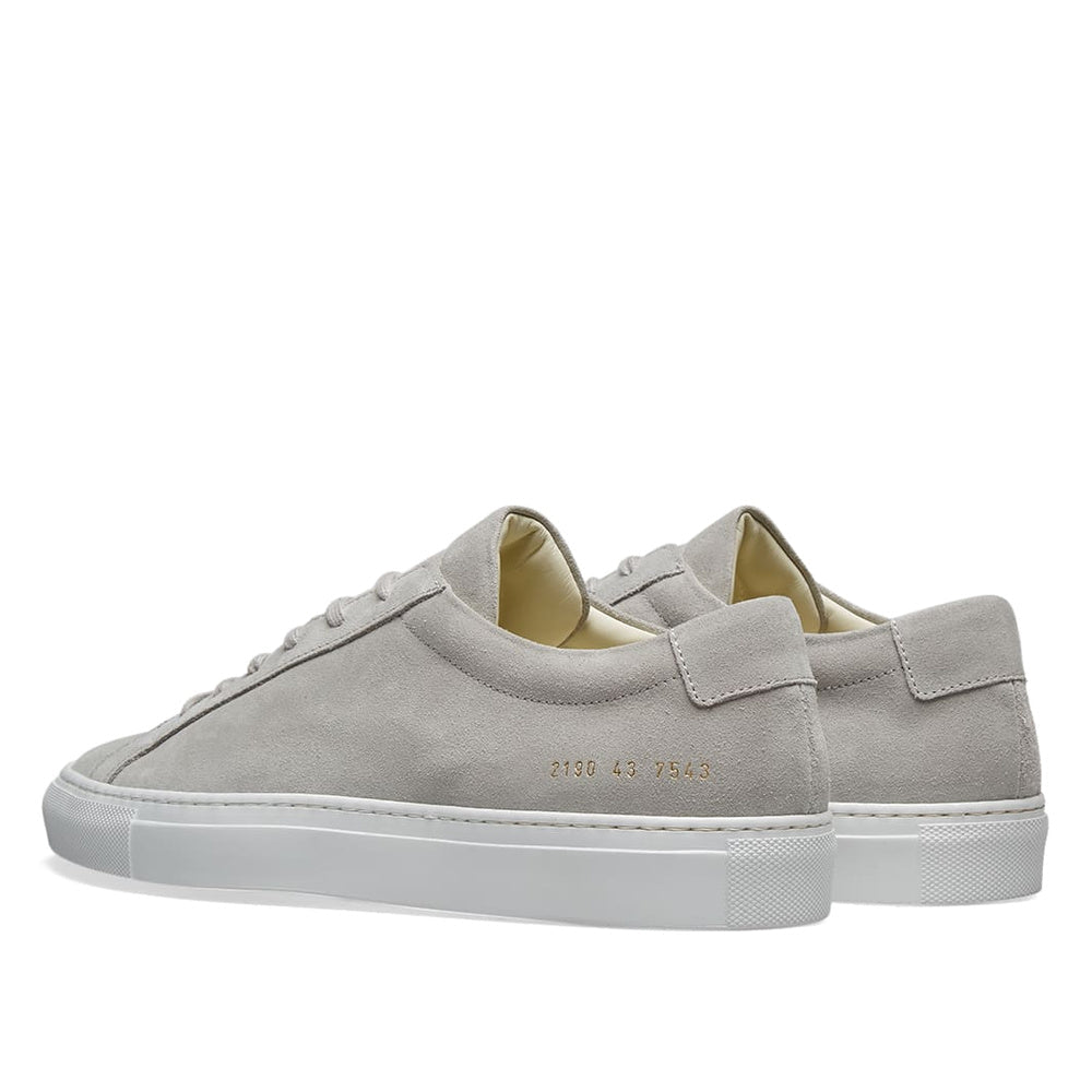 Common Projects Original Achilles Low Suede Grey Suede 2190-7543 — image 3