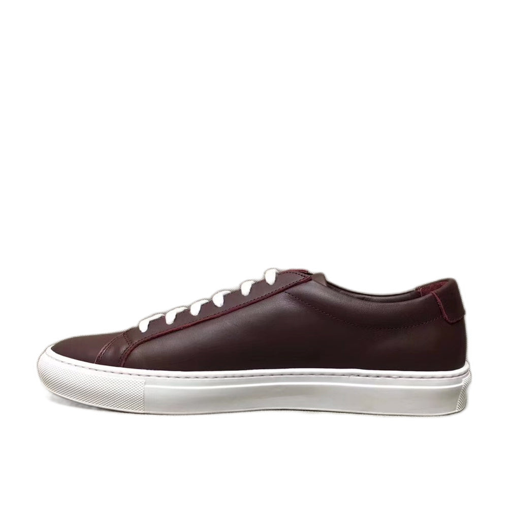 Common Projects Contrast Sole Low Bordeaux & White 2253-3497 — image 1