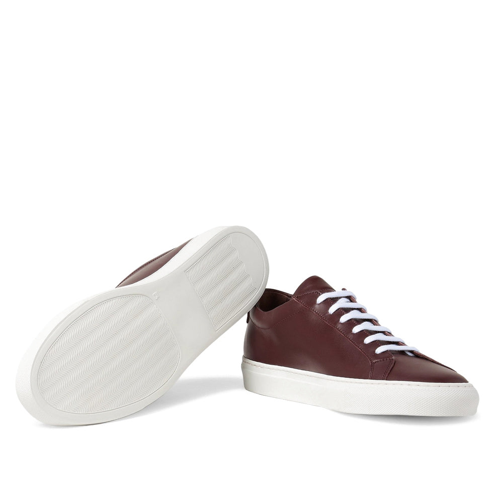 Common Projects Contrast Sole Low Bordeaux & White 2253-3497 — image 3