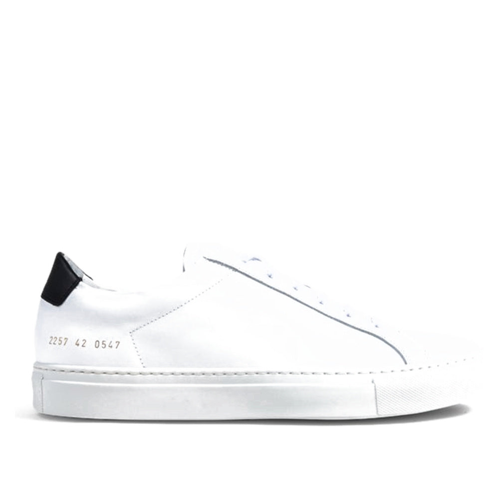 Common Projects Achilles Retro Low Blanc & Noir 2257-0547