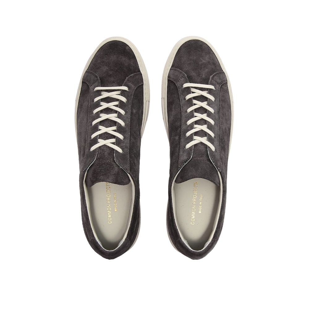 Common Projects Original Achilles Low Suede Charcoal Suede 2327-0514 — image 5