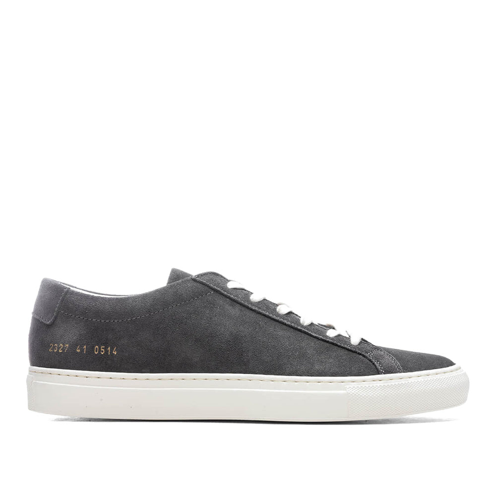 Common Projects Original Achilles Low Suede Charcoal Suede 2327-0514 — image 7