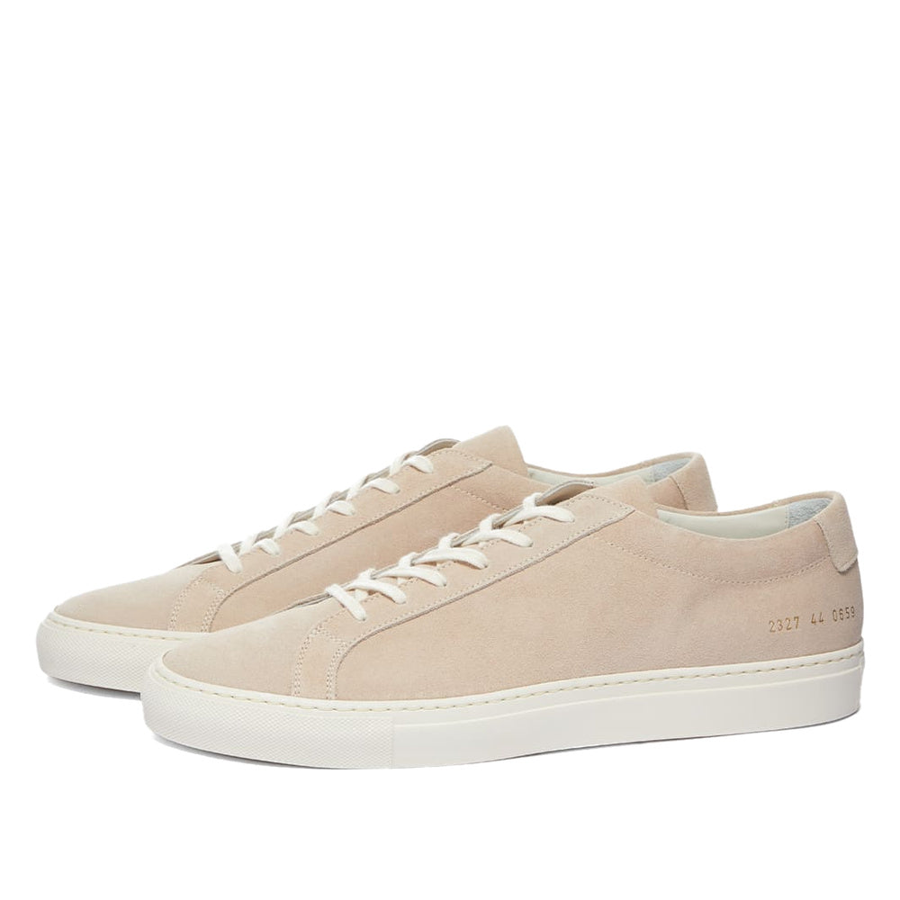 Common Projects Original Achilles Low Suede Nude Suede 2327-0659 — image 1