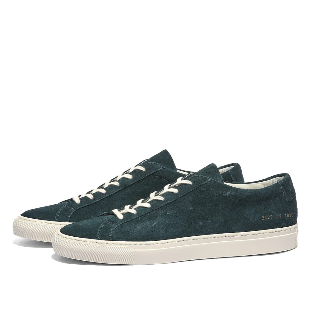 Common Projects Original Achilles Low Suede Forest Green Suede 2327-1090 — image 1