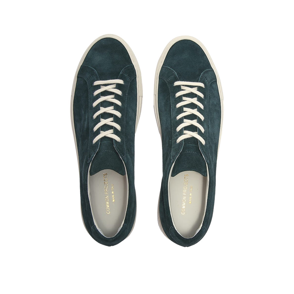 Common Projects Original Achilles Low Suede Forest Green Suede 2327-1090 — image 5
