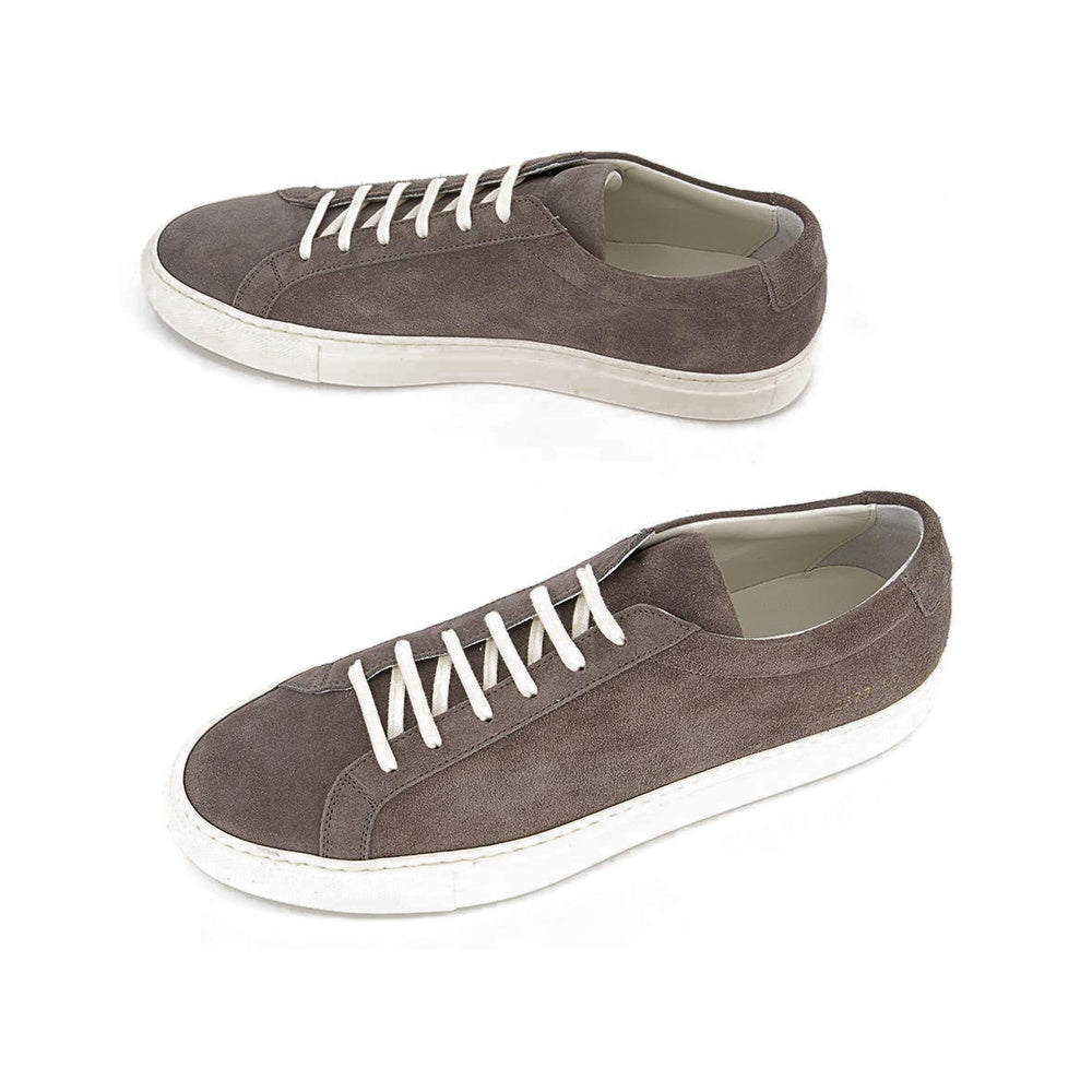 Common Projects Original Achilles Low Suede Dark Grey Suede 2327-5472 — image 7