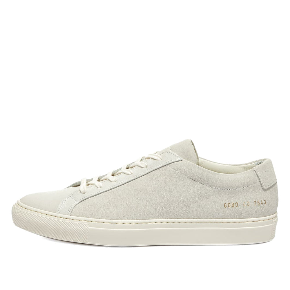 Common Projects Original Achilles Low Suede Light Grey Suede 2327-7543 — image 2