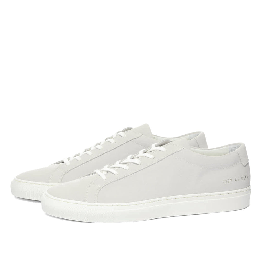 Common Projects Original Achilles Low Suede Light Grey Suede 2327-7543 — image 7